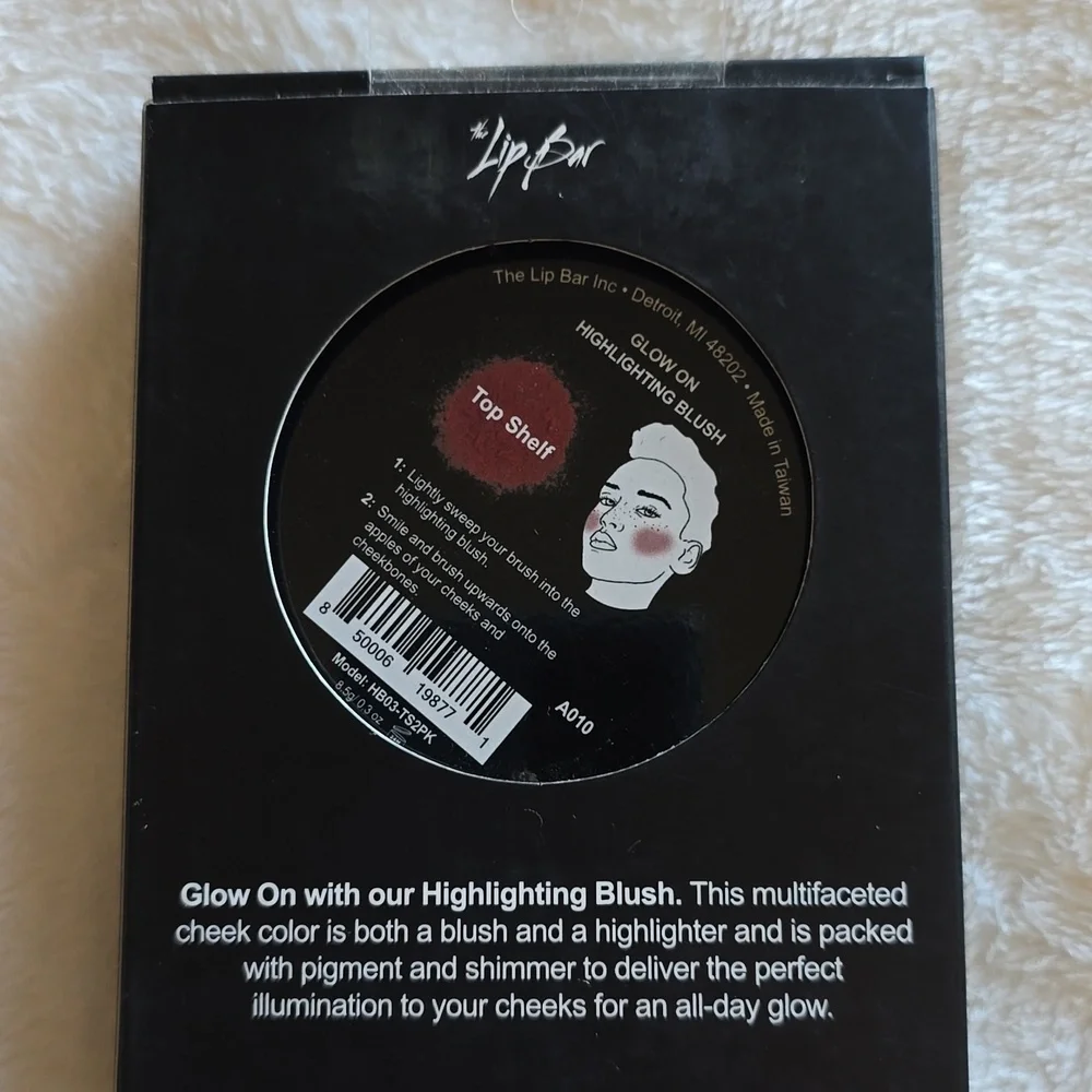 The Lip Bar Glow‎ On Highlighting Blush NWT